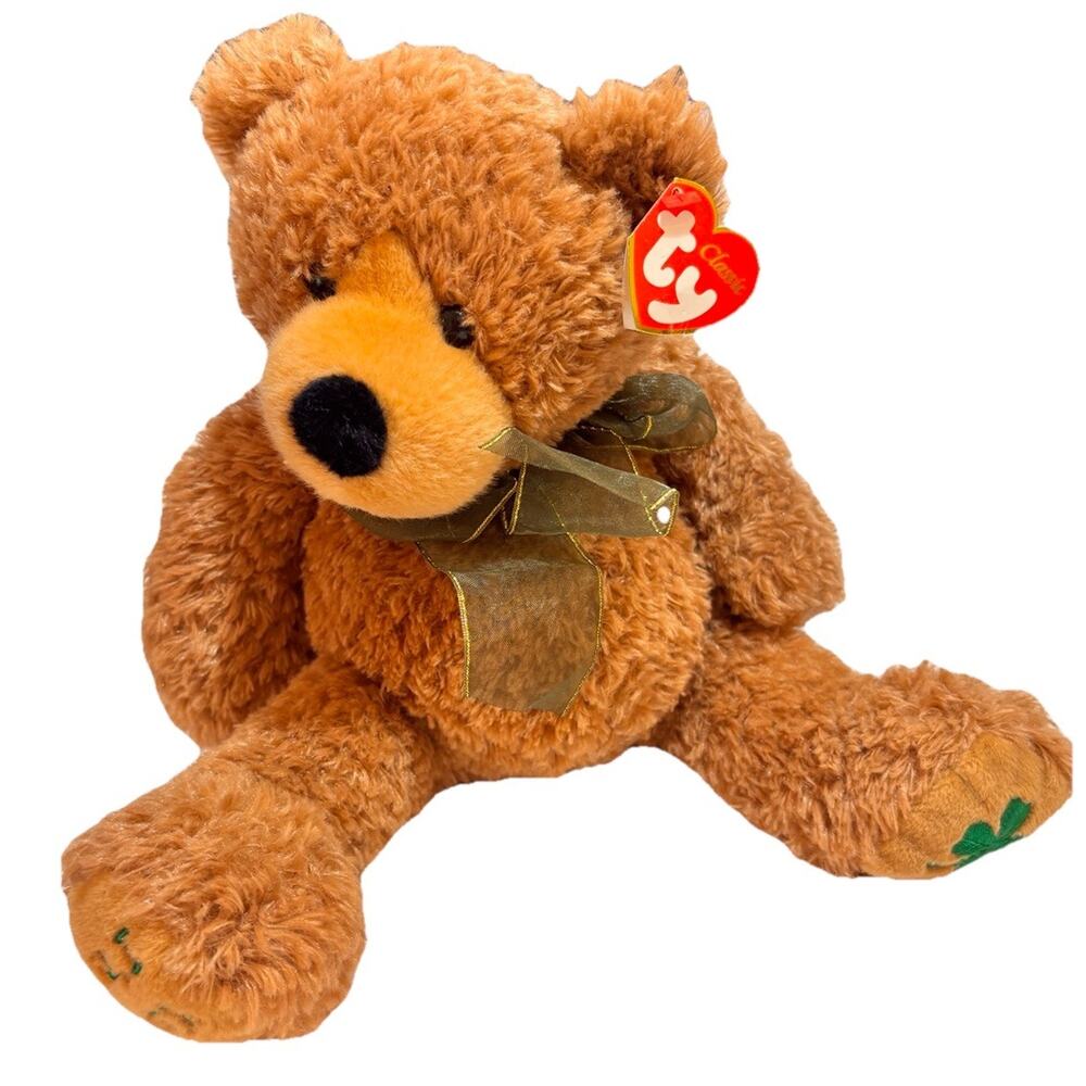 Retired Ty St. Patrick Bears Plush 2005 Macgilicuddy